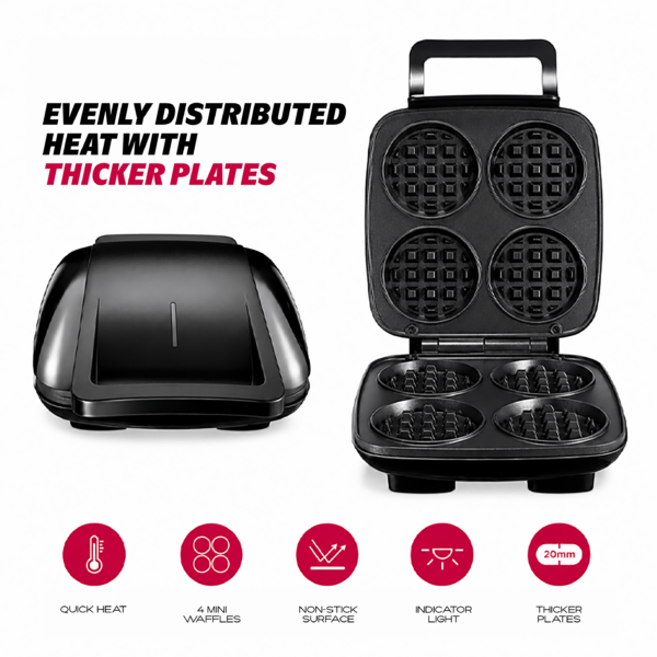 Non-Stick Electric Waffle Maker (Testing) - Image 3